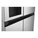 LG 36" 23 Cu. Ft. Platinum Silver Side-by-Side Counter-Depth Refrigerator with Ice & Water Dispenser - LS23C4230V