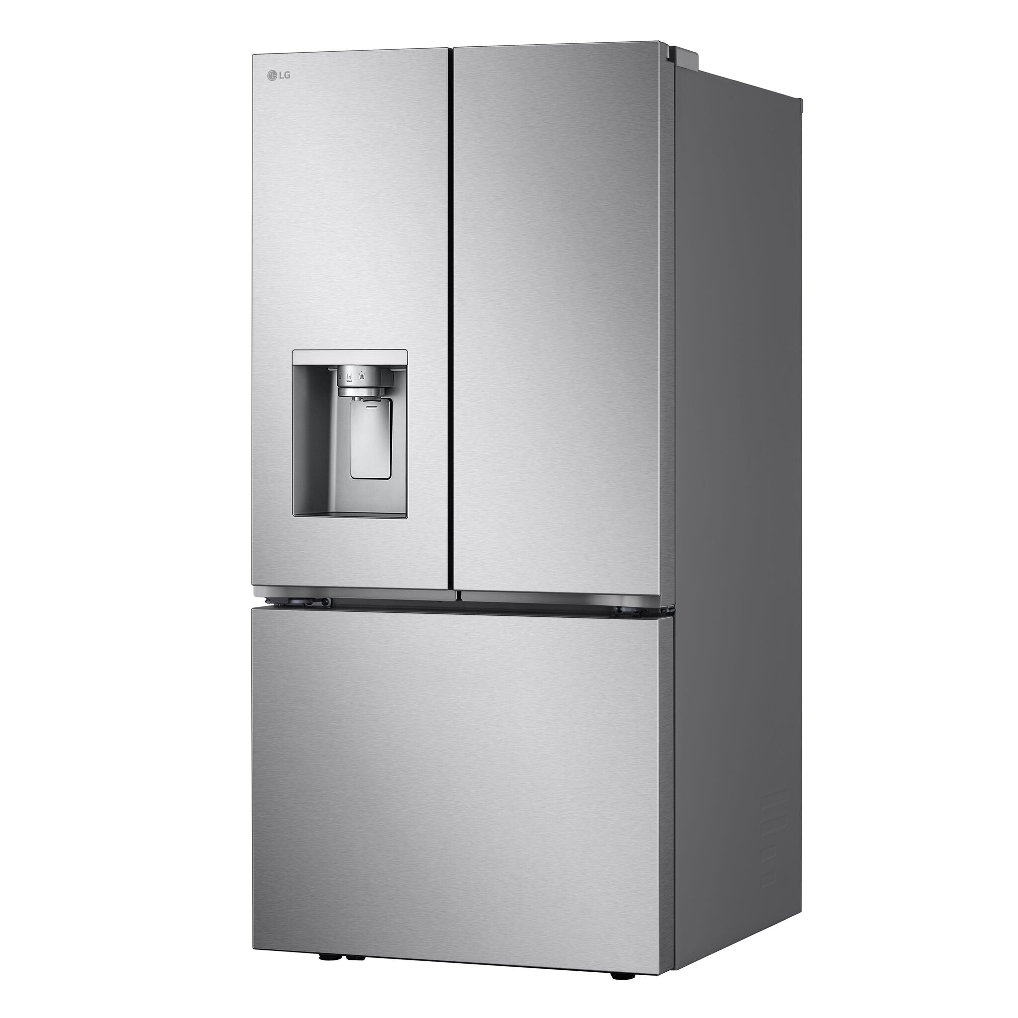 LG 33É 24.5 Cu. Ft. Smudge Resistant Stainless Steel French Door Refrigerator with ThinQ® Technology - LF25S6330S