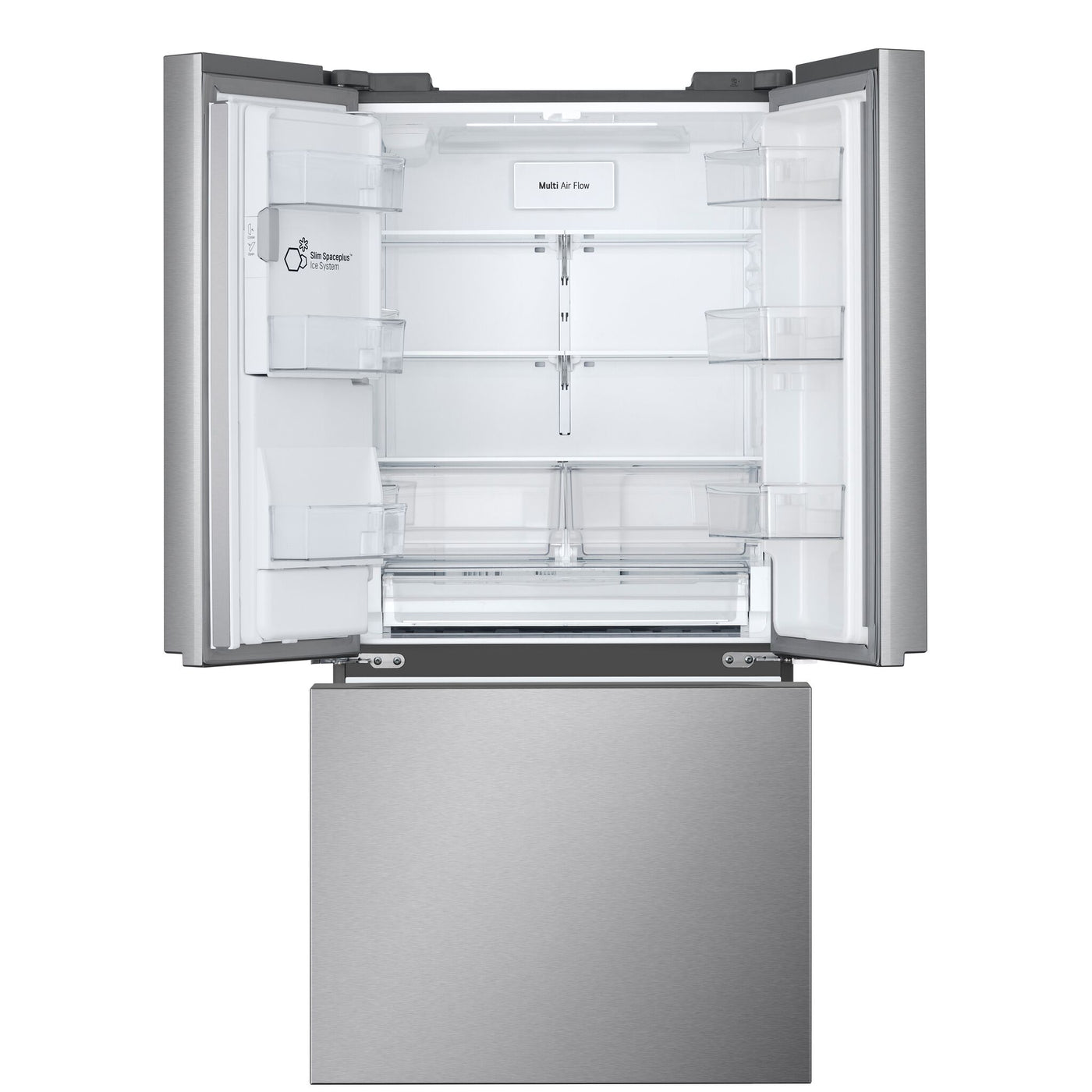 LG Smudge Resistant Stainless Steel French Door Refrigerator with ThinQ® Technology (24.5 Cu.ft) - LF25S6330S