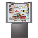 LG Smudge Resistant Black Stainless Steel French Door Refrigerator with ThinQ® Technology (24.5 Cu. Ft) - LF25S6330D