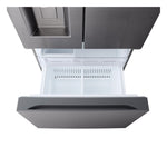 LG 33" 24.5 Cu. Ft. Smudge Resistant Black Stainless Steel French Door Refrigerator with ThinQ® Technology - LF25S6330D