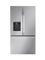 LG 35.75" 31 Cu. Ft. Smudge Resistant Stainless Steel Smart French Door Refrigerator with Dual Ice - LRFXS3106S
