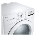 LG White Front Load Dryer with Ultra Large Capacity (7.4 Cu.Ft) - DLE3400W