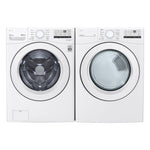 LG White Front Load Washer with 6Motion™ Technology (5.2 Cu.Ft) - WM3400CW