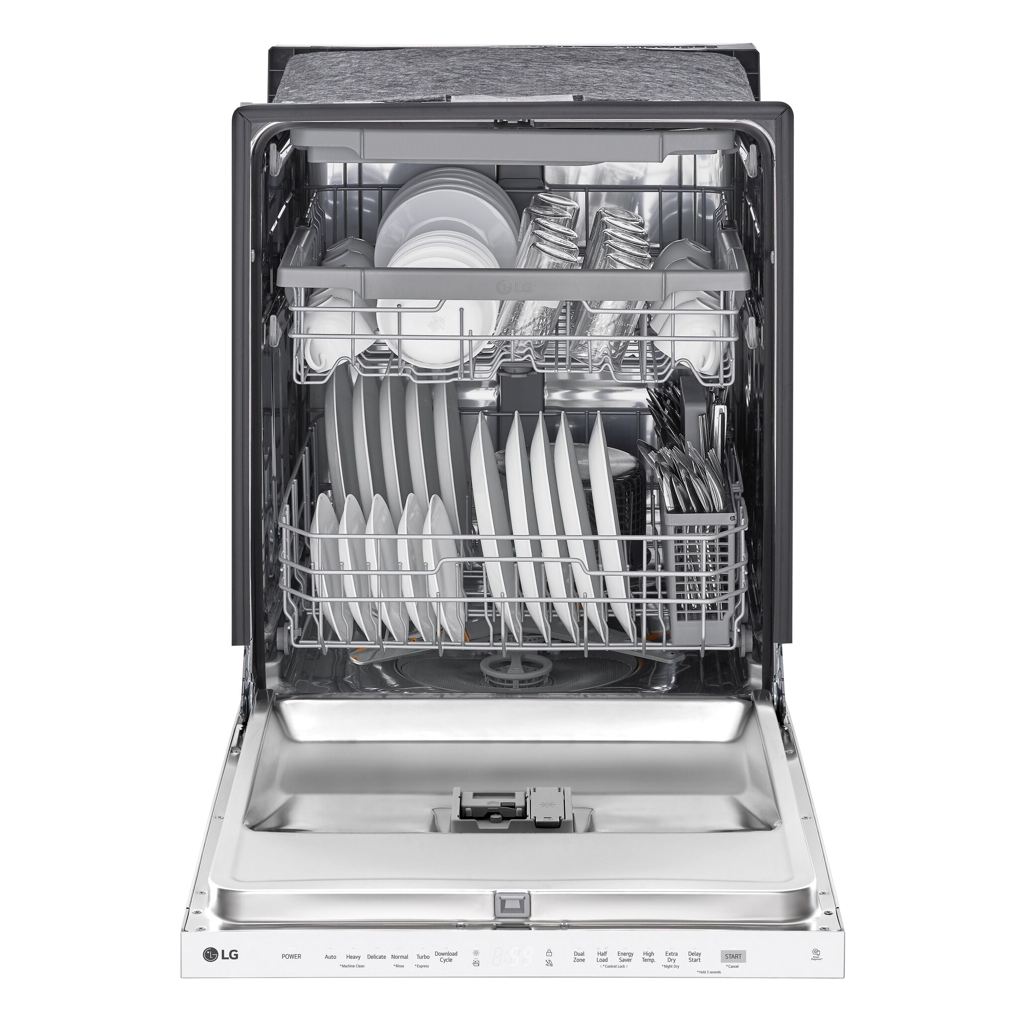 LG White Dishwasher with QuadWash™ - LDPN4542W