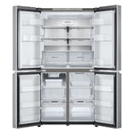 LG 36" 24 Cu. Ft. Smudge Resistant Stainless Steel Counter-Depth 4-Door French Door Refrigerator with Ice Maker - LF24C8200S