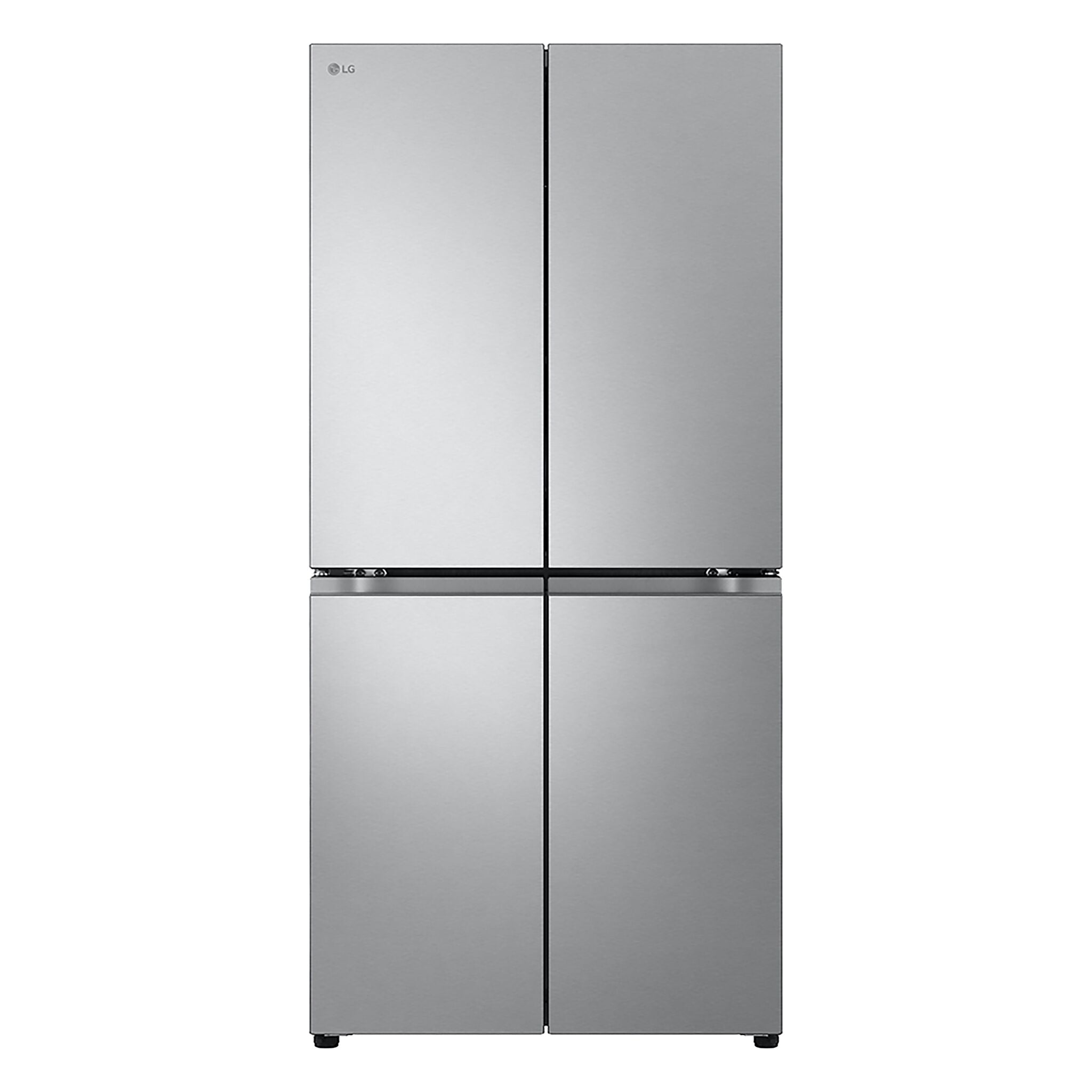 LG 33" 19 Cu. Ft. Smudge Resistant Stainless Steel Counter-Depth 4-Door French Door Refrigerator with Ice Maker - LF19C8200S