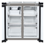 LG 33" 19 Cu. Ft. Smudge Resistant Stainless Steel Counter-Depth 4-Door French Door Refrigerator with Ice Maker - LF19C8200S