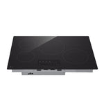 LG Black Smart 30" Electric Cooktop - CBEW3013BE