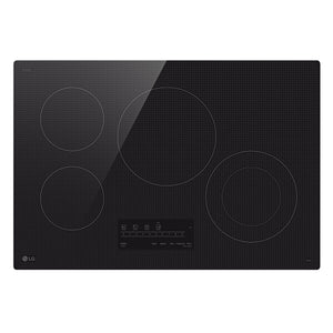 LG Surface de cuisson intelligente électrique 30 po noir CBEW3013BE