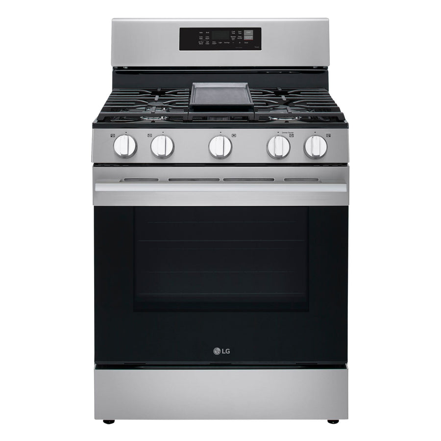 LG Stainless Steel Gas Range with ProBake Convection® (6.3 cu ft.) - LRGN6323Y
