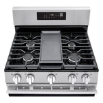 LG Stainless Steel Gas Range with ProBake Convection® (6.3 cu ft.) - LRGN6323Y