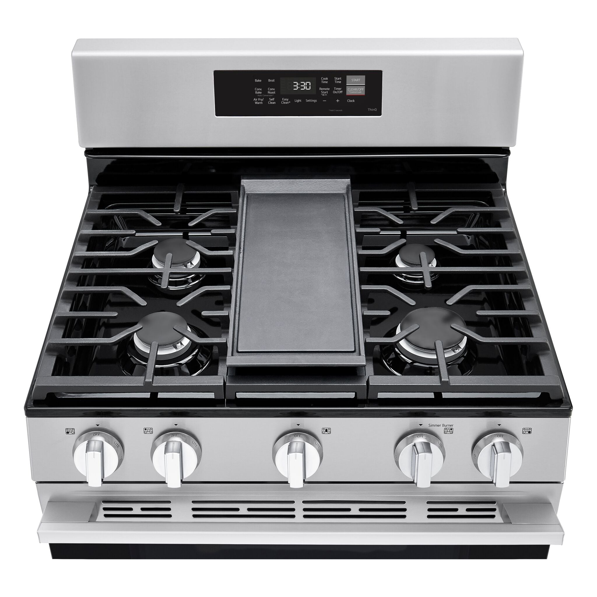 LG Stainless Steel Gas Range with ProBake Convection® (6.3 cu ft.) - LRGN6323Y