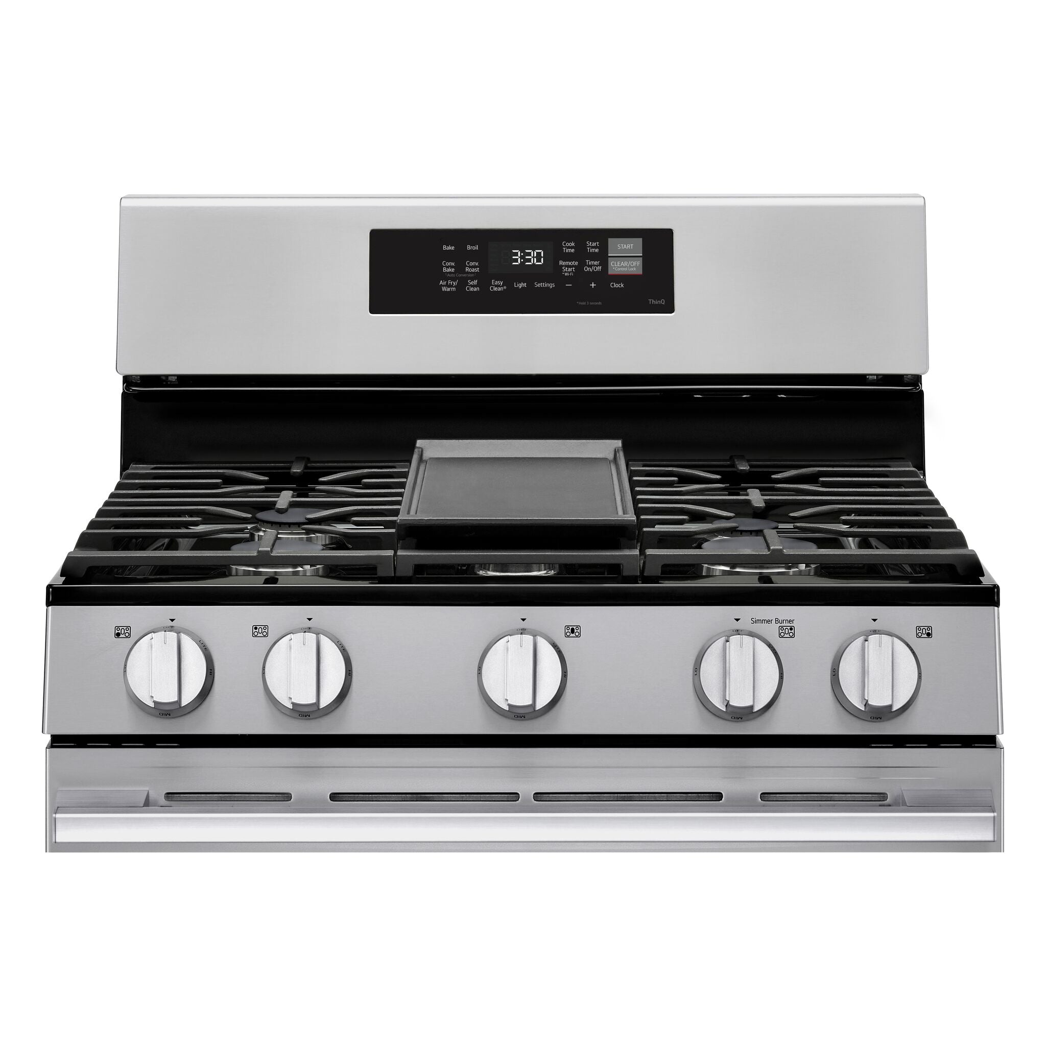 LG Stainless Steel Gas Range with ProBake Convection® (6.3 cu ft.) - LRGN6323Y