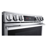 LG Smudge Resistant Stainless Steel Slide-In Induction Range with Air Sous Vide and Air Fry (6.3 Cu.Ft) - LSIL6336XE