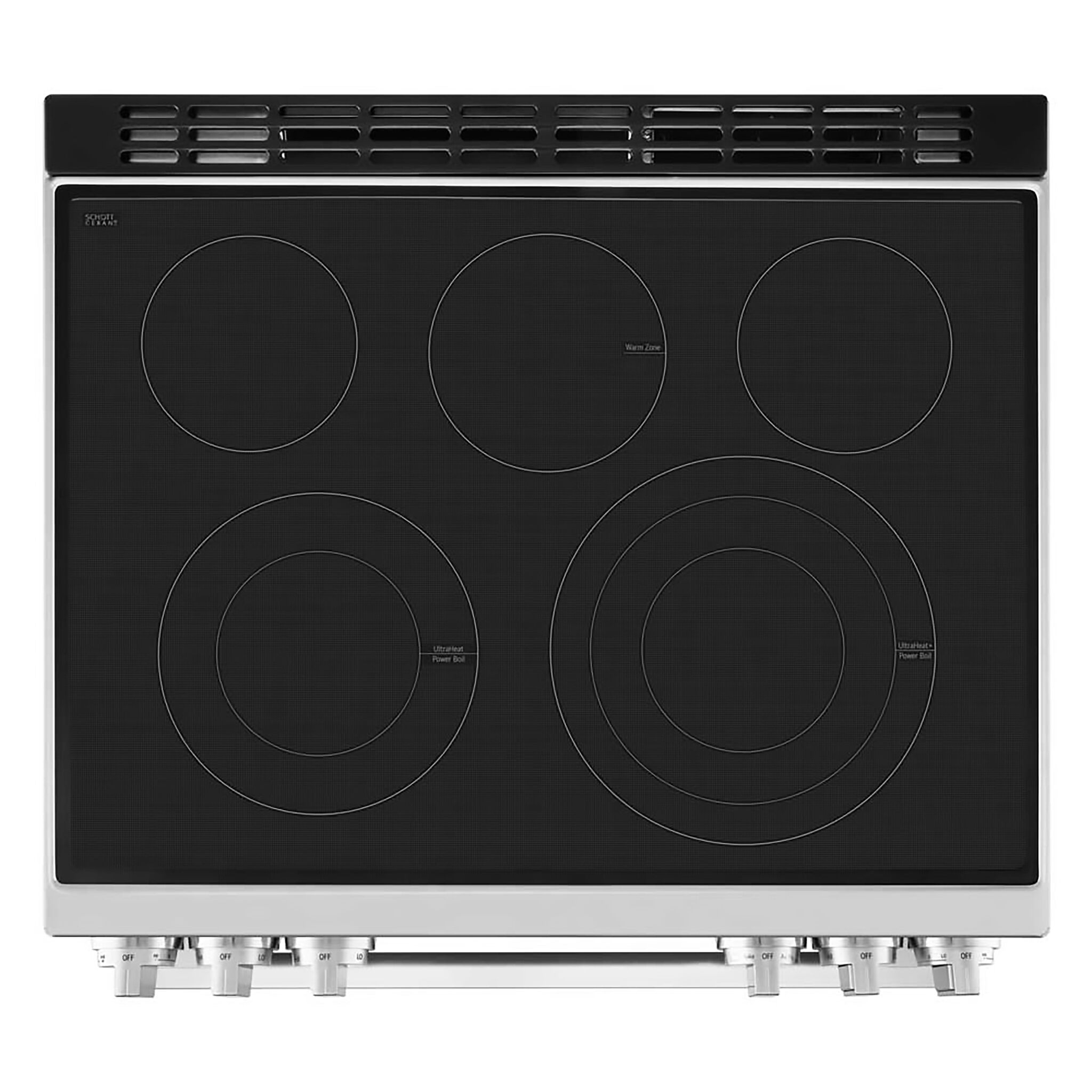 LG Smudge Resistant Stainless Steel Smart Electric Slide-In Range with Air Sous Vide (6.3 Cu.Ft) - LSEL6337XE