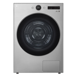 LG Sécheuse électrique intelligente 7,8 pi³ technologie de pompe à chaleur à double onduleur acier graphite DLHC5502V