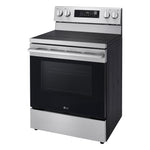 LG Stainless Steel Smart Electric Freestanding Range with Air Fry (6.3 Cu.Ft) - LREN6323YE