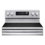 LG Stainless Steel Smart Electric Freestanding Range with Air Fry (6.3 Cu.Ft) - LREN6323YE