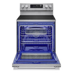 LG Stainless Steel Smart Electric Freestanding Range with Air Fry (6.3 Cu.Ft) - LREN6323YE