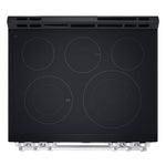 LG Smudge Resistant Stainless Steel Smart Electric Slide-In Range with Air Fry (6.3 Cu.Ft) - LSEL6333XE