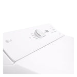 LG White Ultra Large Capacity Rear Control Electric Dryer with AI Sensing (7.3 Cu. Ft) - DLE8200W