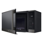 LG Black Stainless Steel Smart 30" Over-The-Range Microwave Oven (1.8 cu. ft.) - MVEM1825Z