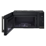LG Black Stainless Steel Smart 30" Over-The-Range Microwave Oven (1.8 cu. ft.) - MVEM1825Z