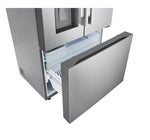 LG 36" 30.7 Cu. Ft. Smudge-Resistant Stainless Steel Smart French Door Refrigerator with Ice and Water Dispenser and Dual Ice Maker - LF31WSH63S