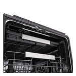 LG Smudge Resistant Black Stainless Steel 46dB Top Control Dishwasher with FlushFit™ Design, QuadWash® Pro and AutoVentDry™ - LDNPQ555D