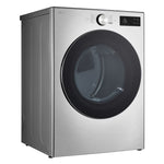 LG Graphite Steel Smart Electric Dryer with AI SensorDry and TurboSteam (7.4 cu. ft.) - DLEX5800V