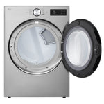 LG Graphite Steel Smart Electric Dryer with AI SensorDry and TurboSteam (7.4 cu. ft.) - DLEX5800V