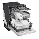 LG Stainless Steel 24" Top Control Dishwasher with QuadWash® - LDNPM654S
