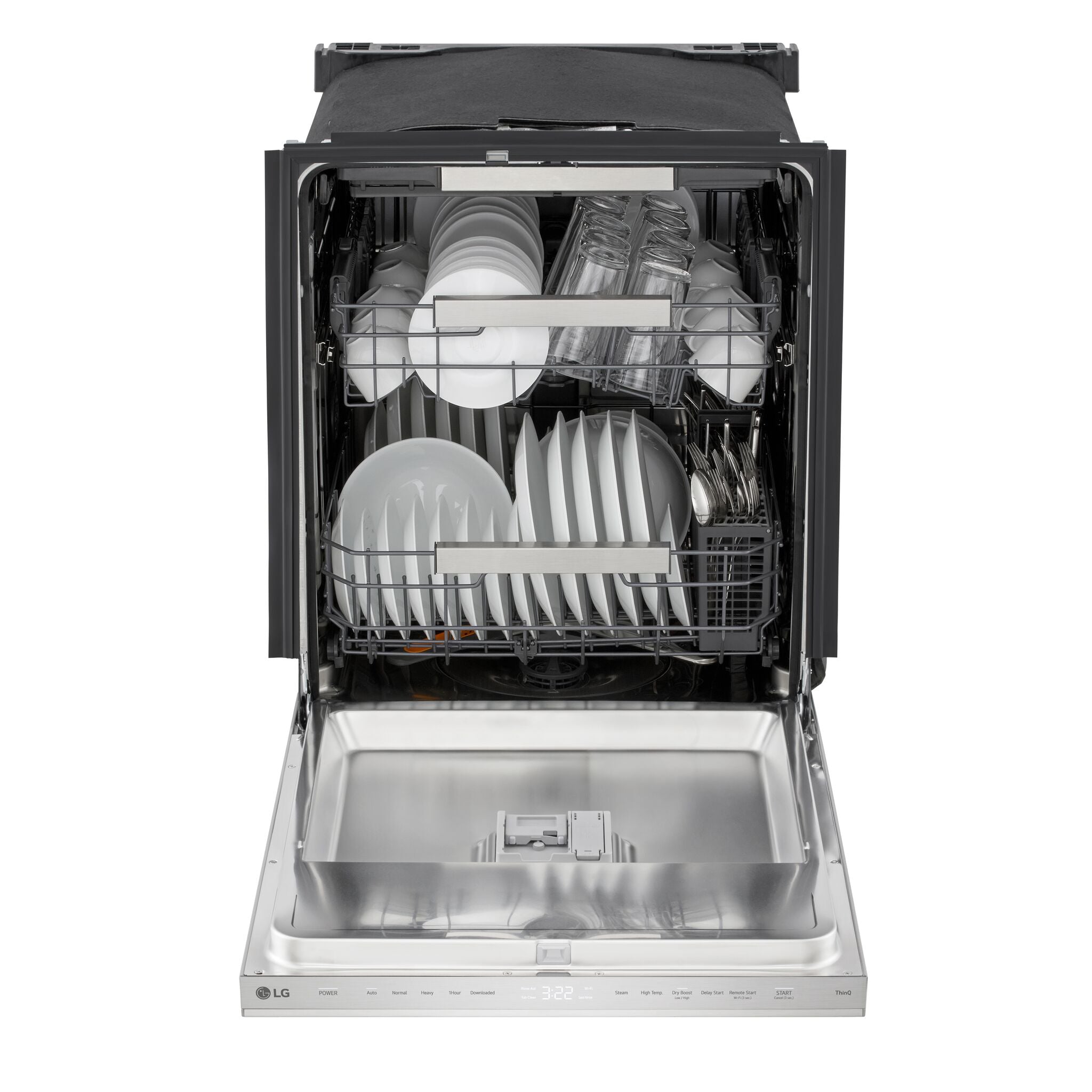 LG Stainless Steel 24" Top Control Dishwasher with QuadWash® - LDNPM654S
