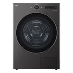 LG Black Steel Smart Front Load Dryer with Dual Inverter HeatPump™ Technology (7.8 Cu.ft) - DLHC6702B