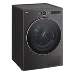 LG Black Steel Smart Front Load Dryer with Dual Inverter HeatPump™ Technology (7.8 Cu.ft) - DLHC6702B