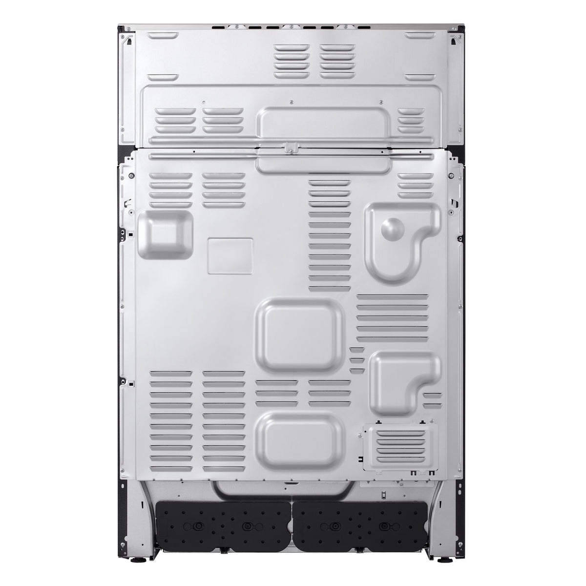 LG Freestanding Electric Range rear panel view showing electrical connection plate