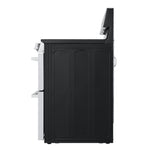 LG Freestanding Double Oven Range side profile view
