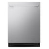 LG Lave-vaisselle 24po à commandes sur le dessus avec TrueSteam® acier inoxydable – LDNTH753S