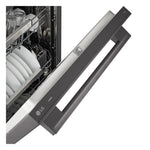 LG Black Stainless Steel 24" Top Control Dishwasher with TrueSteam® - LDNTH753D