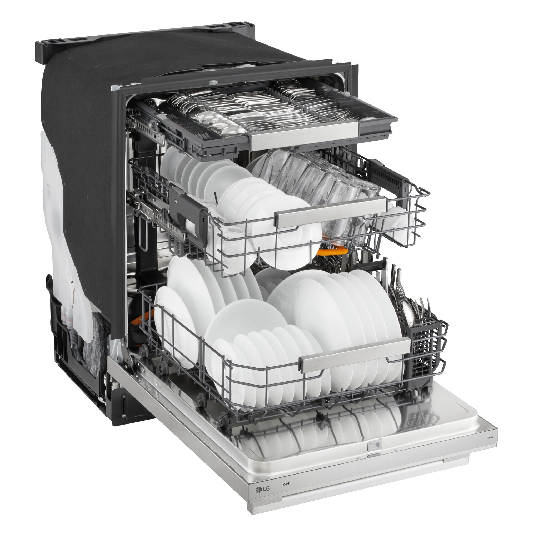 LG Stainless Steel 24" Top Control Dishwasher with TrueSteam® - LDNTH862S