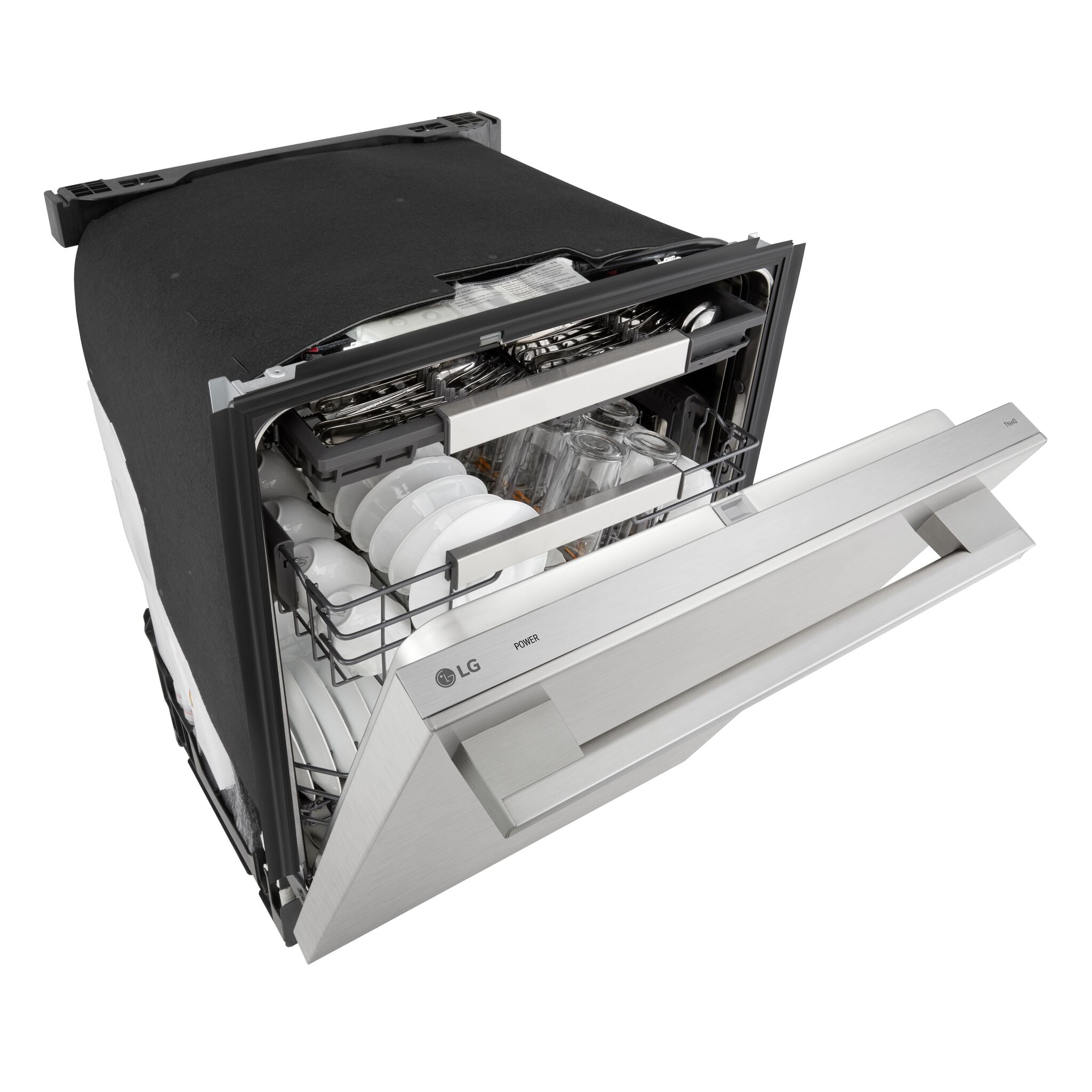 LG Stainless Steel 24" Top Control Dishwasher with TrueSteam® - LDNTH862S