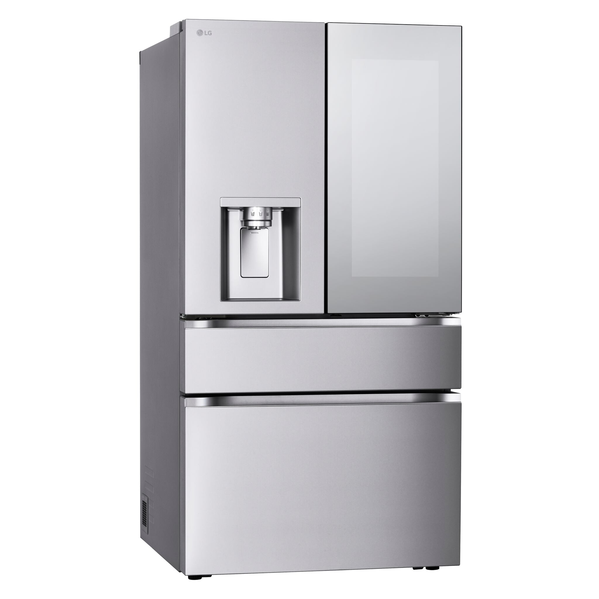 LG 36" 28.6 Cu. Ft. Smudge-Resistant Stainless Steel French Door Refrigerator with InstaView, MyColour Window, and Craft Ice - LF29S9775S
