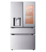 LG 36" 28.6 Cu. Ft. Smudge-Resistant Stainless Steel French Door Refrigerator with InstaView, MyColour Window, and Craft Ice - LF29S9775S