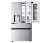 LG 36" 28.6 Cu. Ft. Smudge-Resistant Stainless Steel French Door Refrigerator with InstaView, MyColour Window, and Craft Ice - LF29S9775S