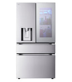 LG 36" 28.6 Cu. Ft. Smudge-Resistant Stainless Steel French Door Refrigerator with InstaView, MyColour Window, and Craft Ice - LF29S9775S