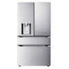 LG Réfrigérateur 28,6 pi³ de 36po avec porte à 2 battants avec Mirror InstaView®, MyColor® et Mini Craft Ice® acier inoxydable résistant aux taches – LF29S9775S