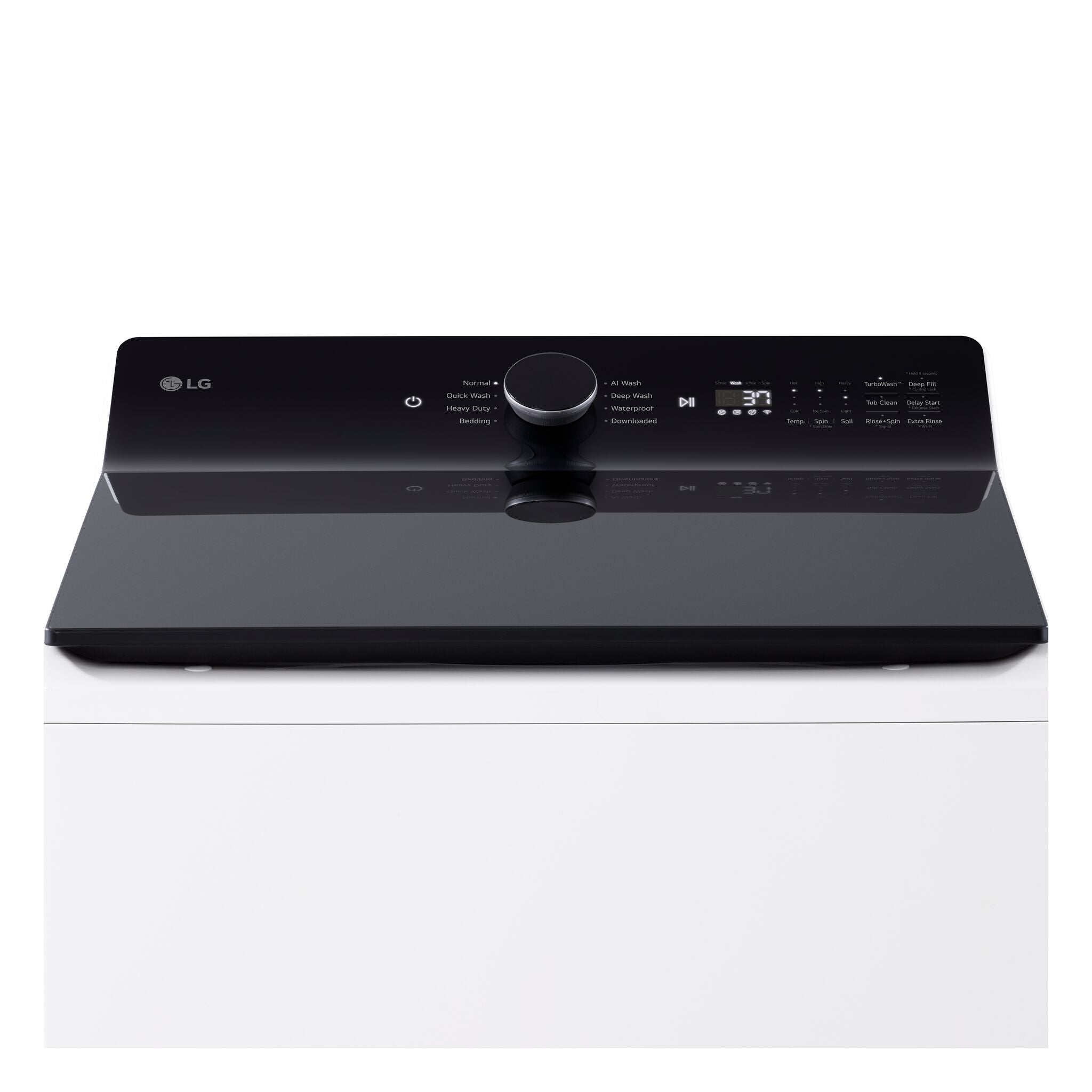 LG White Top Load Washer with 4-Way™ Agitator (6.1 cu. ft.) - WT8405CW