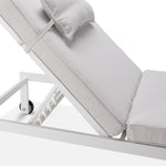 Lakeview Outdoor Lounger - White