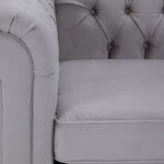 Lancaster Loveseat- Silver